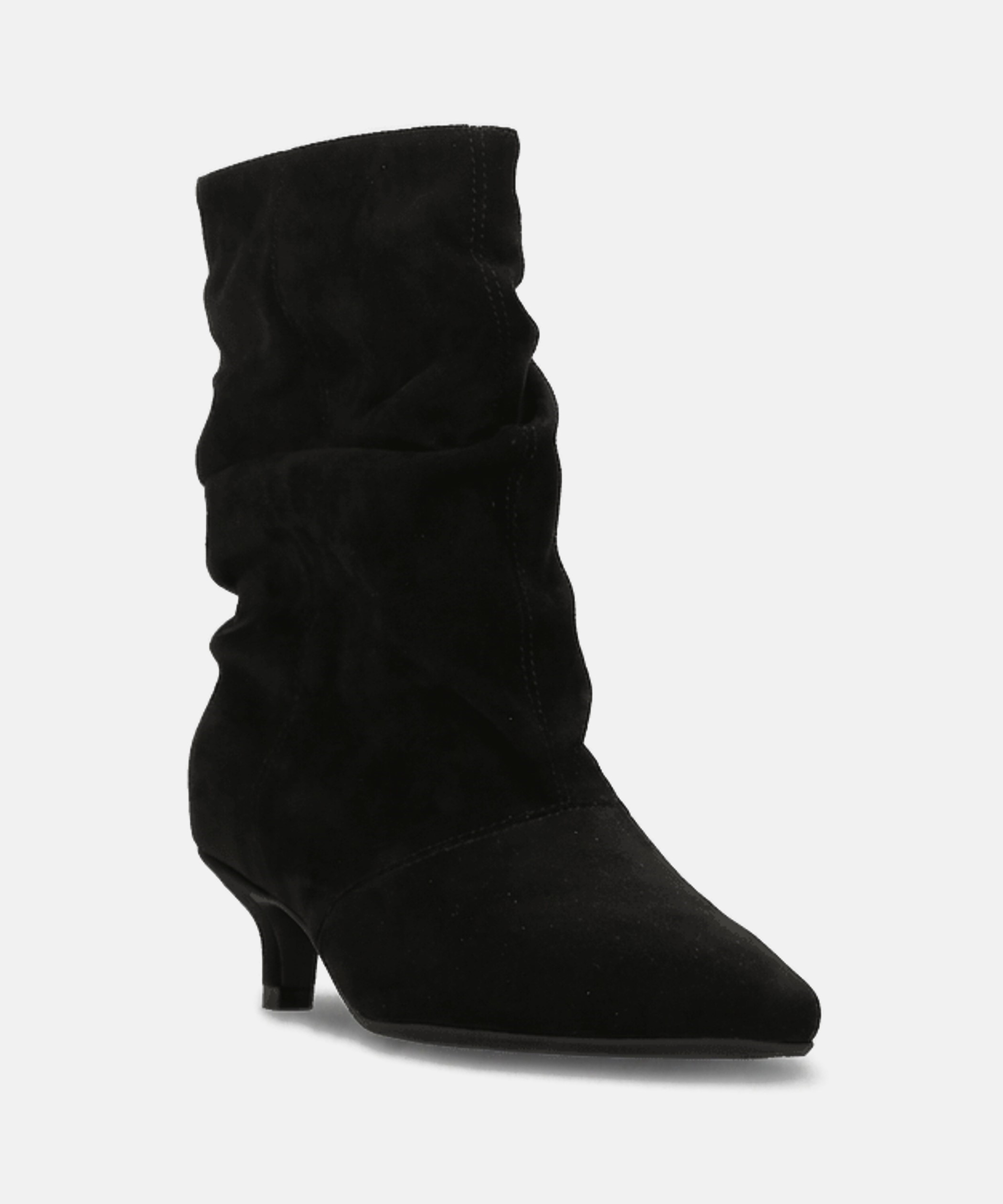 Bota tac&oacute;n kitten fruncida image number null